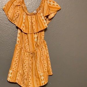 Yellow romper